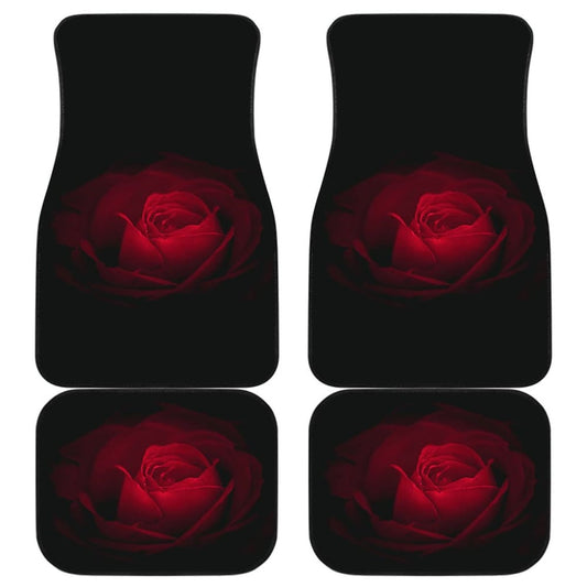 Flower Roses Car Floor Mats