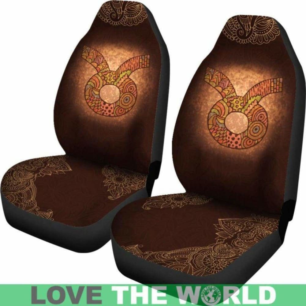 Taurus Zodiac Sign Car Seat Covers Amazing