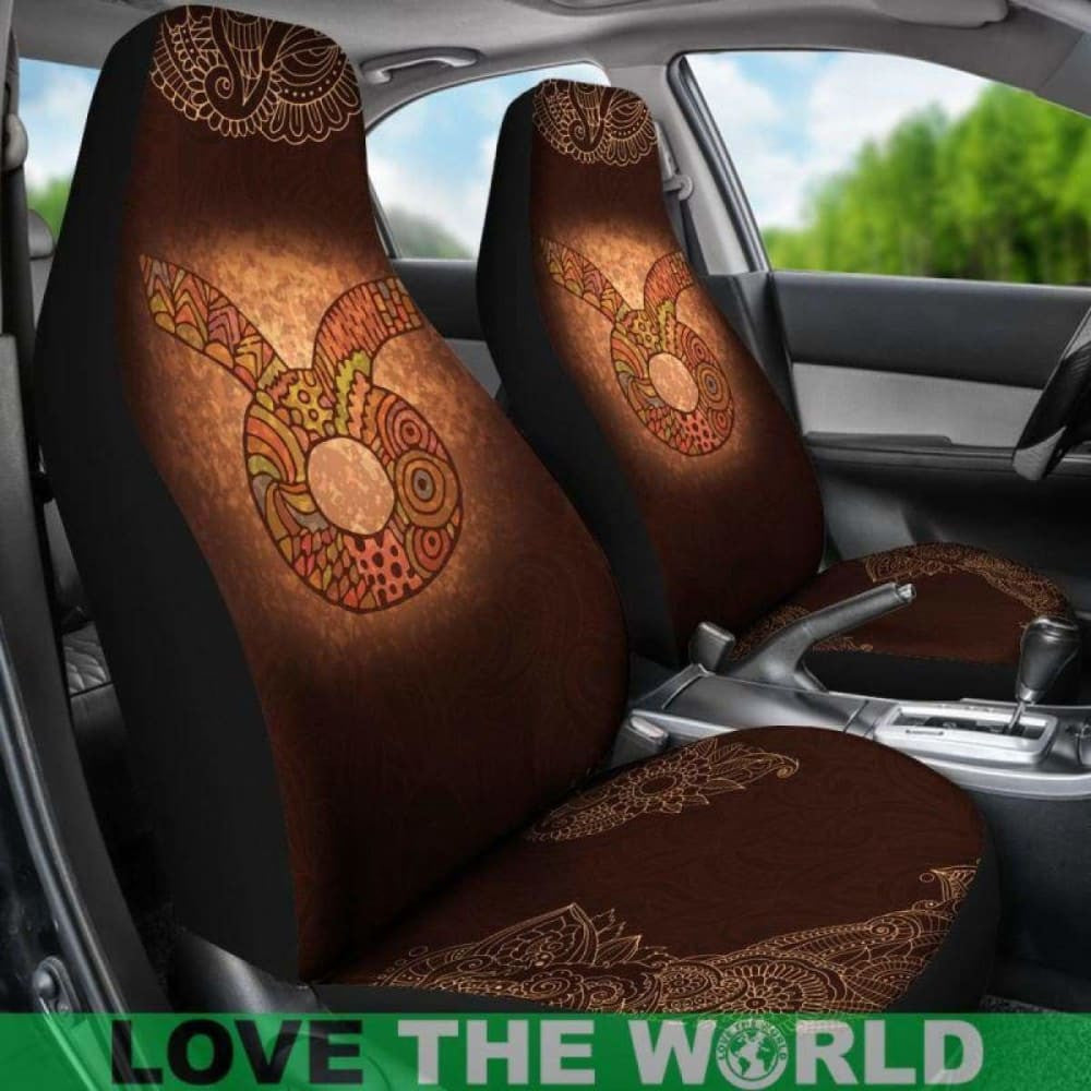 Taurus Zodiac Sign Car Seat Covers Amazing