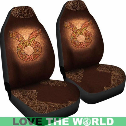Taurus Zodiac Sign Car Seat Covers Amazing