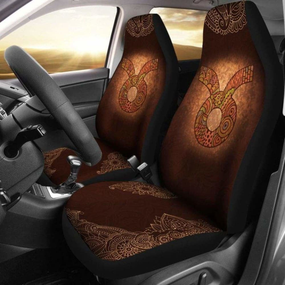 Taurus Zodiac Sign Car Seat Covers Amazing