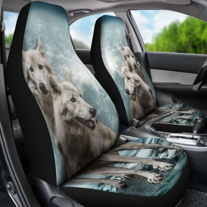 Wolves Hungry Cute Car Seat Covers