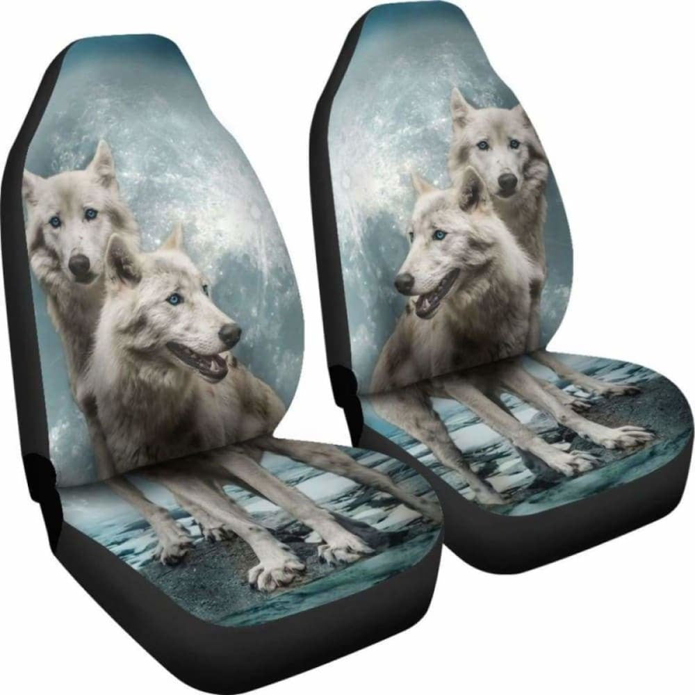 Wolves Hungry Cute Car Seat Covers