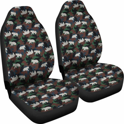 Camo Car Seat Cover Little Bear