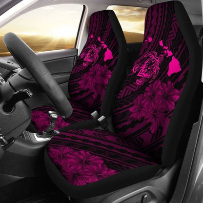 Hawaii Sea Turtle Is Swimming Toward Car Seat Covers Pink - New -