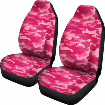 Pink Camo Car Seat Cover