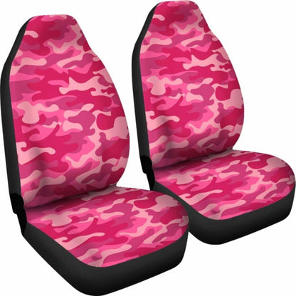Pink Camo Car Seat Cover