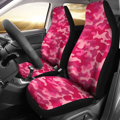 Pink Camo Car Seat Cover