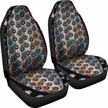 Paws only Car Seat Covers Set Of Two Awesome