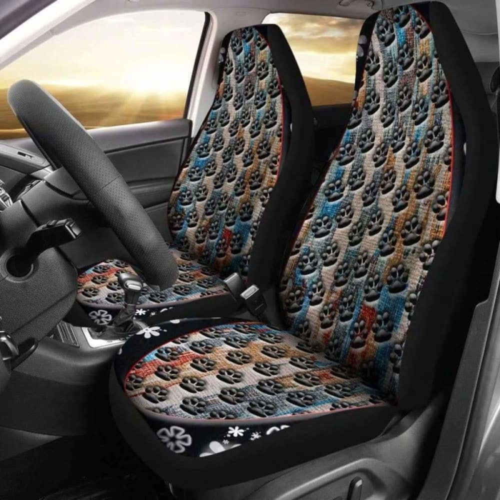 Paws only Car Seat Covers Set Of Two Awesome