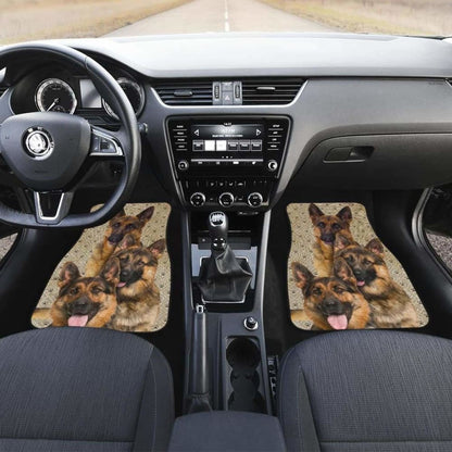 German Shepherd Car Floor Mats Funny