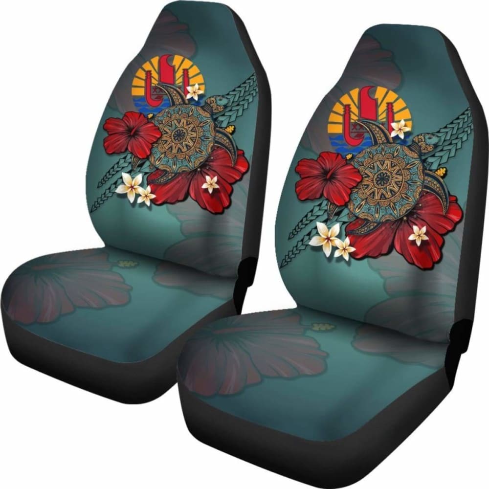 Tahiti Car Seat Covers Blue Turtle Tribal Amazing