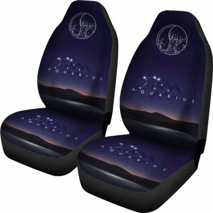 Zodiac Aquarius Nite Seat Cover