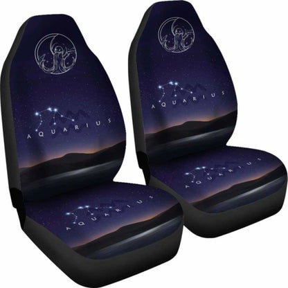 Zodiac Aquarius Nite Seat Cover