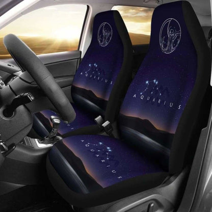 Zodiac Aquarius Nite Seat Cover