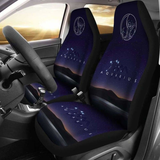 Zodiac Aquarius Nite Seat Cover