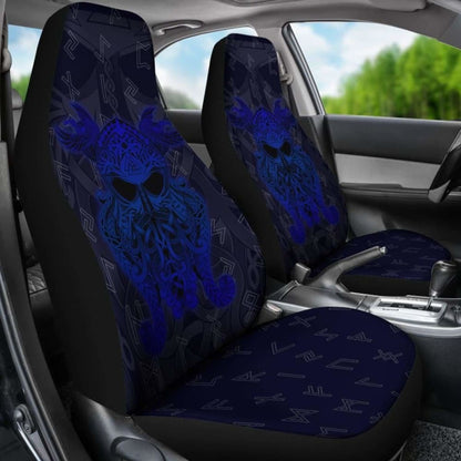 Norse Viking Car Seat Covers - Rune Odin God -