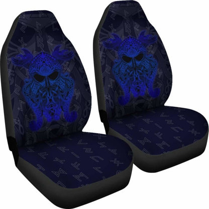 Norse Viking Car Seat Covers - Rune Odin God -
