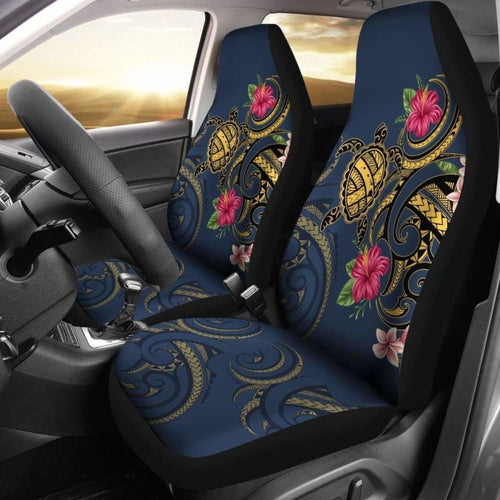 Hawaii Polynesian Turtle Hibiscus Plumeria Car Seat Cover - Nane Style - New - Awesome