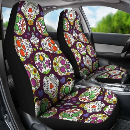 Sugar Skull - Car Seat Covers