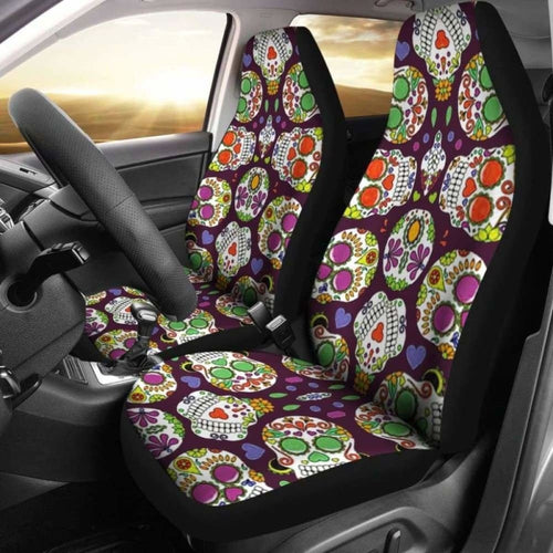 Sugar Skull - Car Seat Covers
