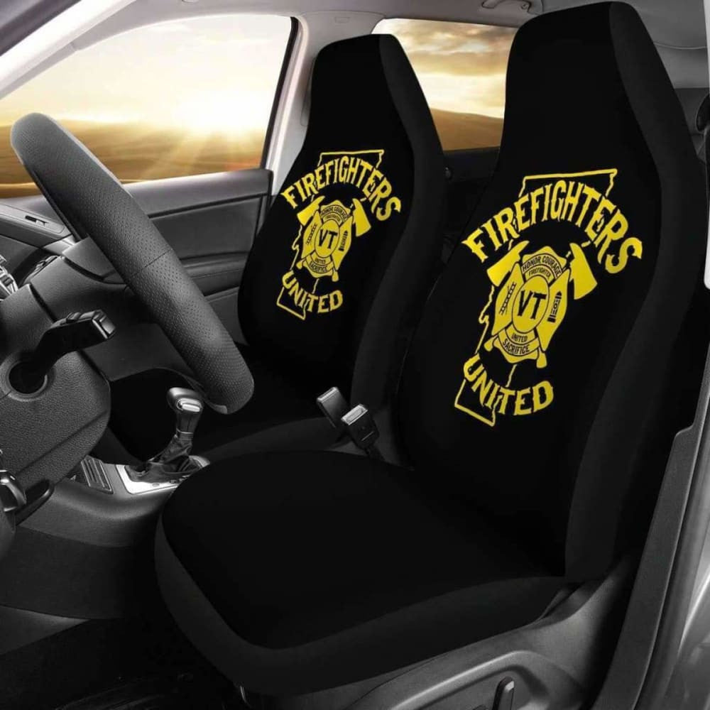 Vermont Firefighters United Car Seat Covers Amazing Gift