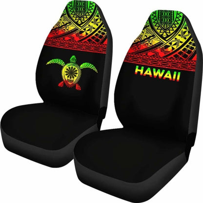 Polynesian Hawaii Turtle Car Seat Covers Horizontal Reggae New