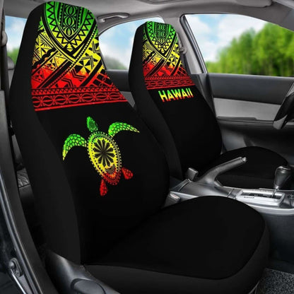 Polynesian Hawaii Turtle Car Seat Covers Horizontal Reggae New