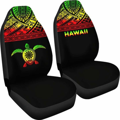 Polynesian Hawaii Turtle Car Seat Covers Horizontal Reggae New