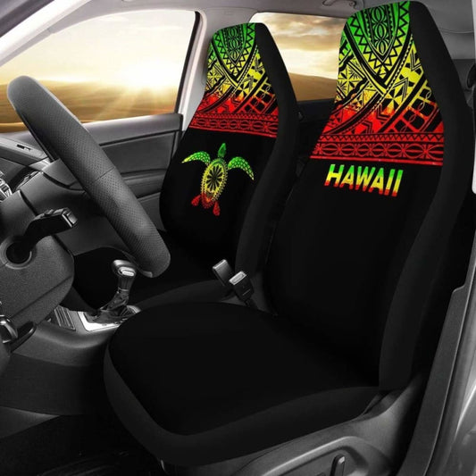 Polynesian Hawaii Turtle Car Seat Covers Horizontal Reggae New