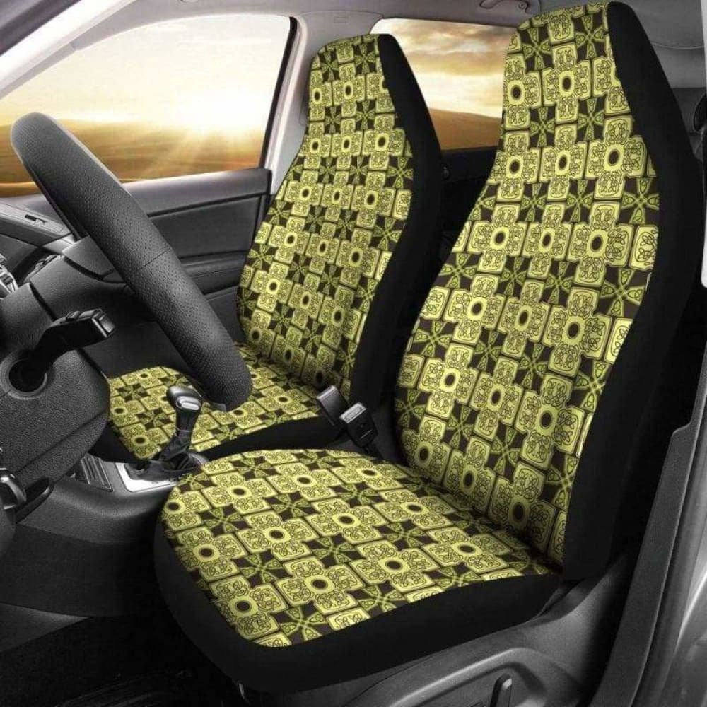 Viking Sun Cross The Norse God Car Seat Covers