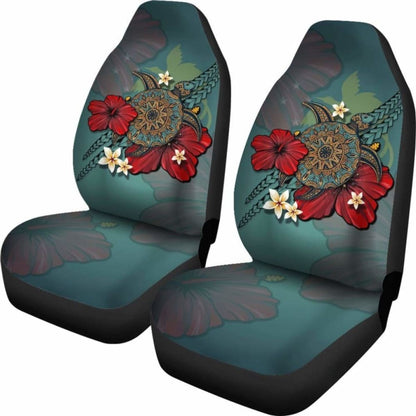 Papua New Guinea Car Seat Covers Blue Turtle Tribal Amazing