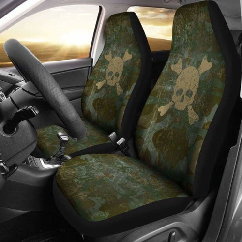 Skull & Crossbones Car Seat Covers (Set of)