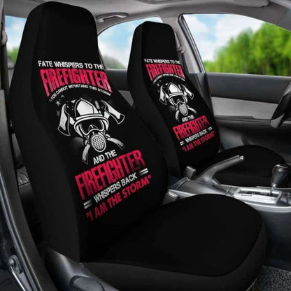 Firefighter I Am The Storm Car Seat Covers