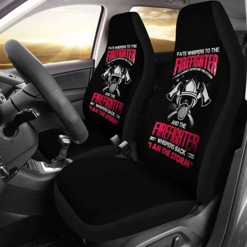 Firefighter I Am The Storm Car Seat Covers