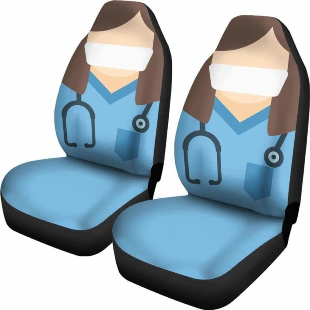 Nurse Art Custom Car Seat Covers