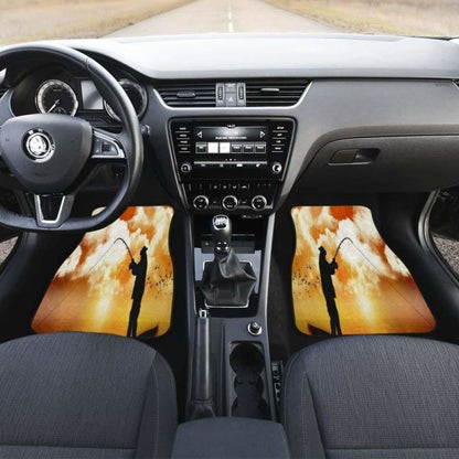 Fishing Is Life Front And Back Car Mats