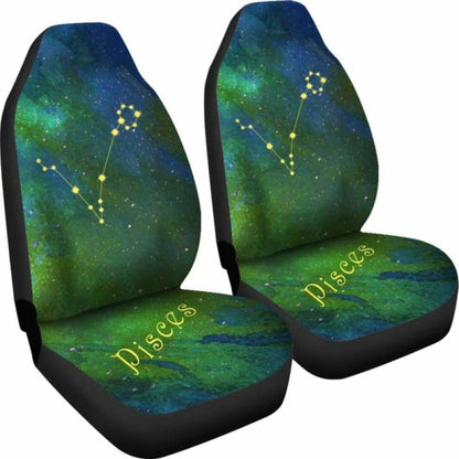 Zodiac Pisces Car Seat Covers