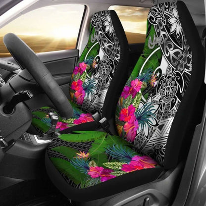 Yap Car Seat Covers - Turtle Plumeria Banana Leaf - Amazing