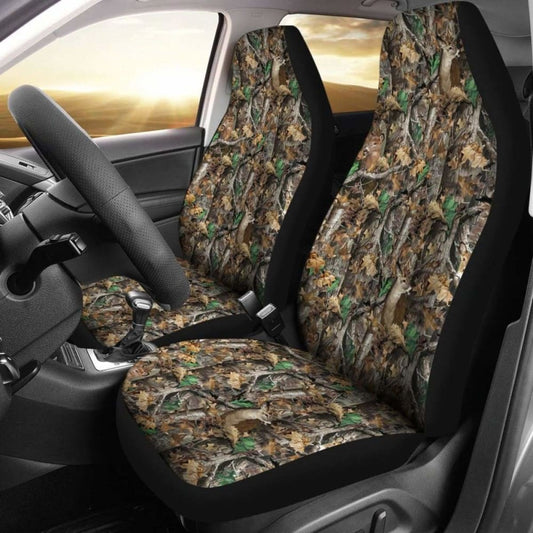Camo Car Seat Cover Deer Hunting