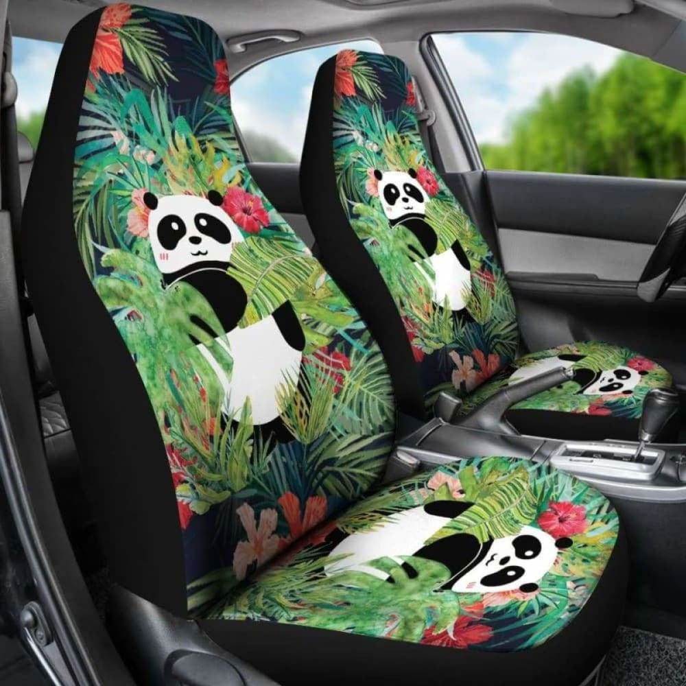 Panda Hawaii Car Seat Cover