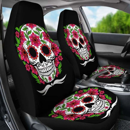 Sugar Skulls Car Seat Cover