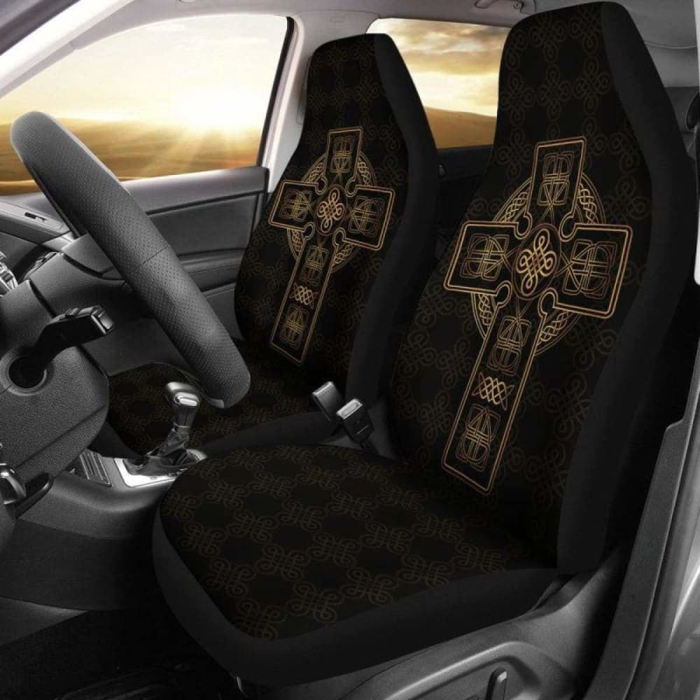 Celtic Cross Car Seat