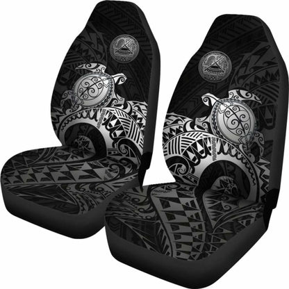 American Samoa Car Seat Covers - American Samoa Seal Turtle (Silver) - Amazing