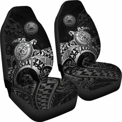American Samoa Car Seat Covers - American Samoa Seal Turtle (Silver) - Amazing