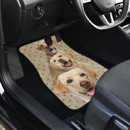 Labrador Car Floor Mats Funny For Lab Dog Lover