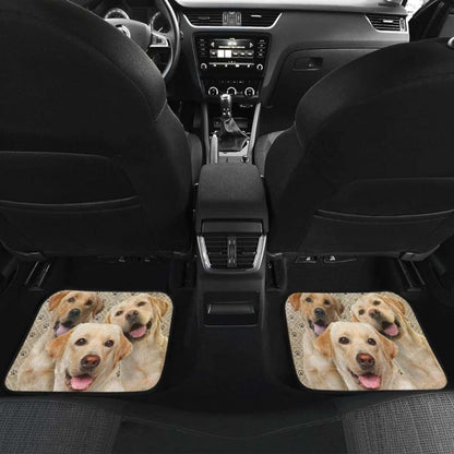 Labrador Car Floor Mats Funny For Lab Dog Lover