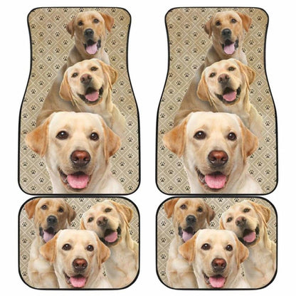 Labrador Car Floor Mats Funny For Lab Dog Lover